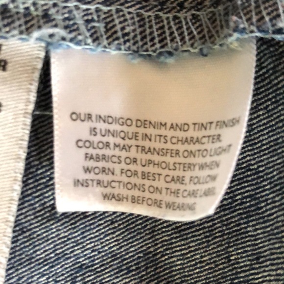 Wallflower Denim Sweatshirt Vest - Picture 5 of 7